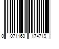 Barcode Image for UPC code 0071160174719