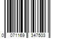 Barcode Image for UPC code 0071169347503