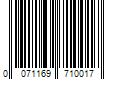 Barcode Image for UPC code 0071169710017