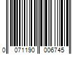 Barcode Image for UPC code 0071190006745