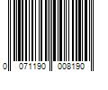 Barcode Image for UPC code 0071190008190. Product Name: The J.M. Smucker Company Rachael Ray Nutrish Real Chicken & Veggies Recipe Dry Dog Food  3.5 lb. Bag