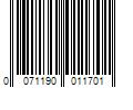 Barcode Image for UPC code 0071190011701