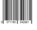 Barcode Image for UPC code 0071190342881