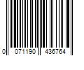 Barcode Image for UPC code 0071190436764