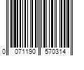 Barcode Image for UPC code 0071190570314