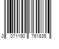 Barcode Image for UPC code 0071190761835