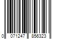 Barcode Image for UPC code 0071247856323