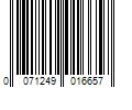 Barcode Image for UPC code 0071249016657