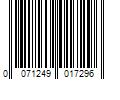 Barcode Image for UPC code 0071249017296