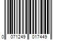 Barcode Image for UPC code 0071249017449