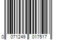 Barcode Image for UPC code 0071249017517