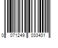 Barcode Image for UPC code 0071249033401