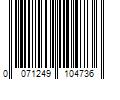 Barcode Image for UPC code 0071249104736