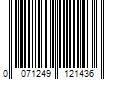 Barcode Image for UPC code 0071249121436