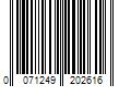 Barcode Image for UPC code 0071249202616