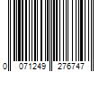 Barcode Image for UPC code 0071249276747