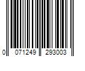 Barcode Image for UPC code 0071249293003