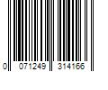 Barcode Image for UPC code 0071249314166