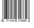 Barcode Image for UPC code 0071249316658