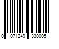 Barcode Image for UPC code 0071249330005