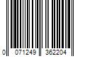 Barcode Image for UPC code 0071249362204