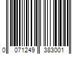 Barcode Image for UPC code 0071249383001