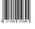 Barcode Image for UPC code 0071249410394