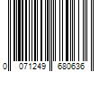 Barcode Image for UPC code 0071249680636