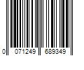 Barcode Image for UPC code 0071249689349