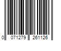 Barcode Image for UPC code 0071279261126