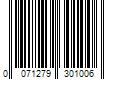 Barcode Image for UPC code 0071279301006