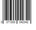 Barcode Image for UPC code 0071300042342