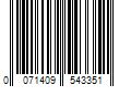 Barcode Image for UPC code 0071409543351