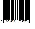 Barcode Image for UPC code 0071429024755