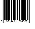 Barcode Image for UPC code 0071443004207