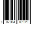 Barcode Image for UPC code 0071454001028