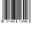 Barcode Image for UPC code 0071463113996