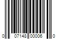 Barcode Image for UPC code 007148000060