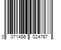 Barcode Image for UPC code 0071486024767. Product Name: 