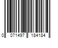 Barcode Image for UPC code 0071497184184