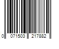 Barcode Image for UPC code 0071503217882