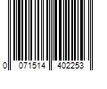 Barcode Image for UPC code 0071514402253