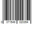 Barcode Image for UPC code 0071549020354