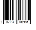 Barcode Image for UPC code 0071549042431