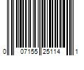 Barcode Image for UPC code 007155251141