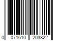 Barcode Image for UPC code 0071610203822