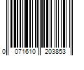 Barcode Image for UPC code 0071610203853