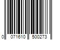 Barcode Image for UPC code 0071610500273