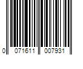 Barcode Image for UPC code 0071611007931