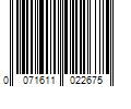 Barcode Image for UPC code 0071611022675